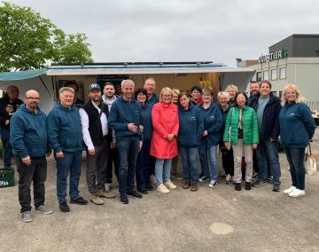 CDU-Stand auf dem Krammarkt Quierschied